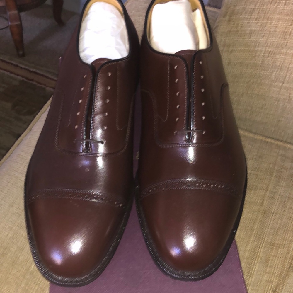 mens johnston and murphy dress shoes aldrich 2 brown